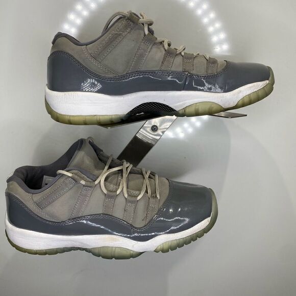Nike Air Jordan 11 XI Retro Low Cool Grey GS 6.5 - Picture 3 of 6